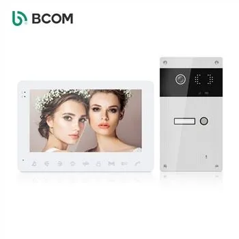 Intercomunicador de vídeo de 2 fios com aplicativo móvel