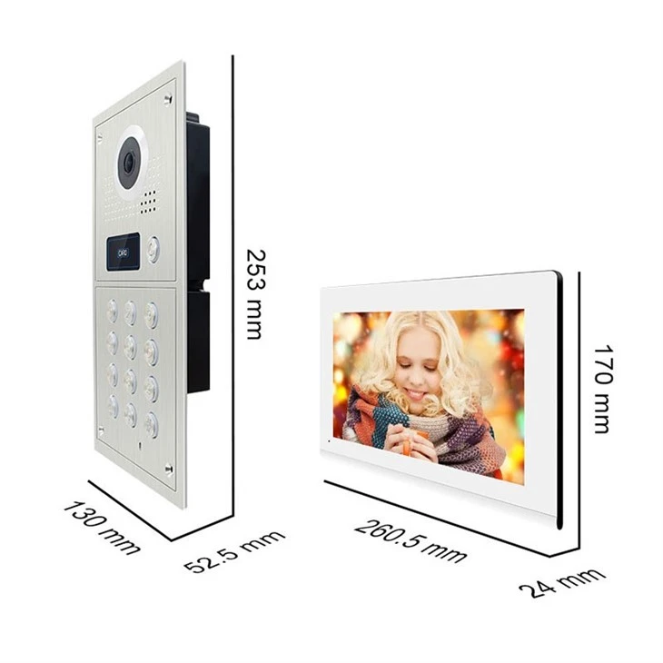 2 Wire Ip Video Intercom Tuya Door Camera App
